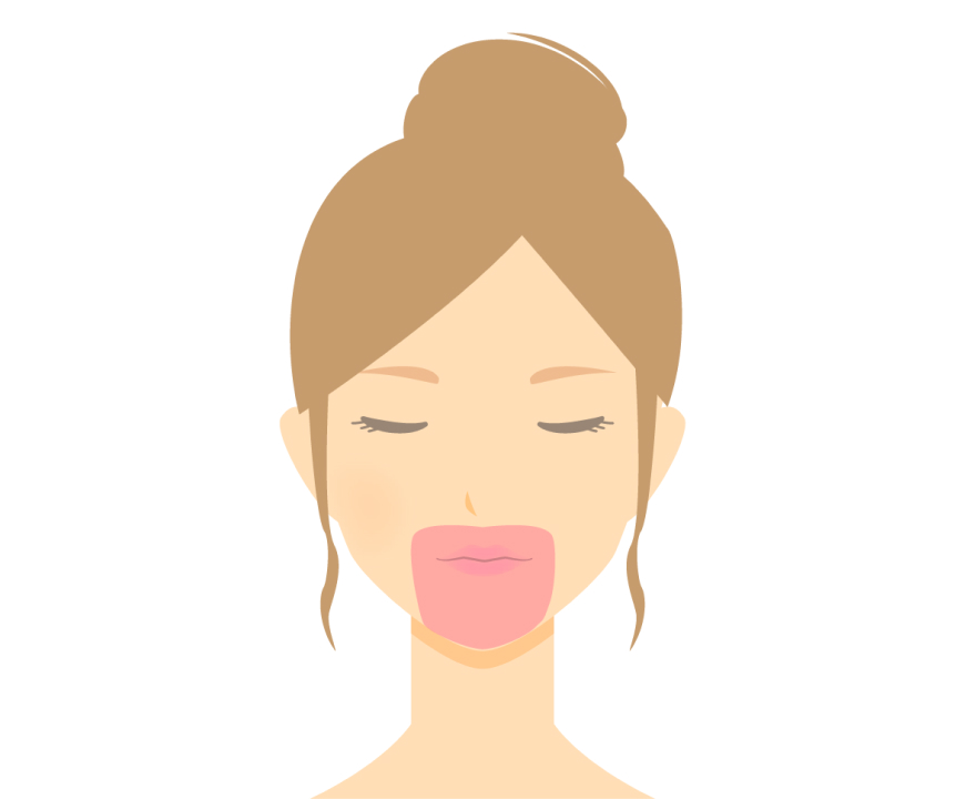 口元(女性)