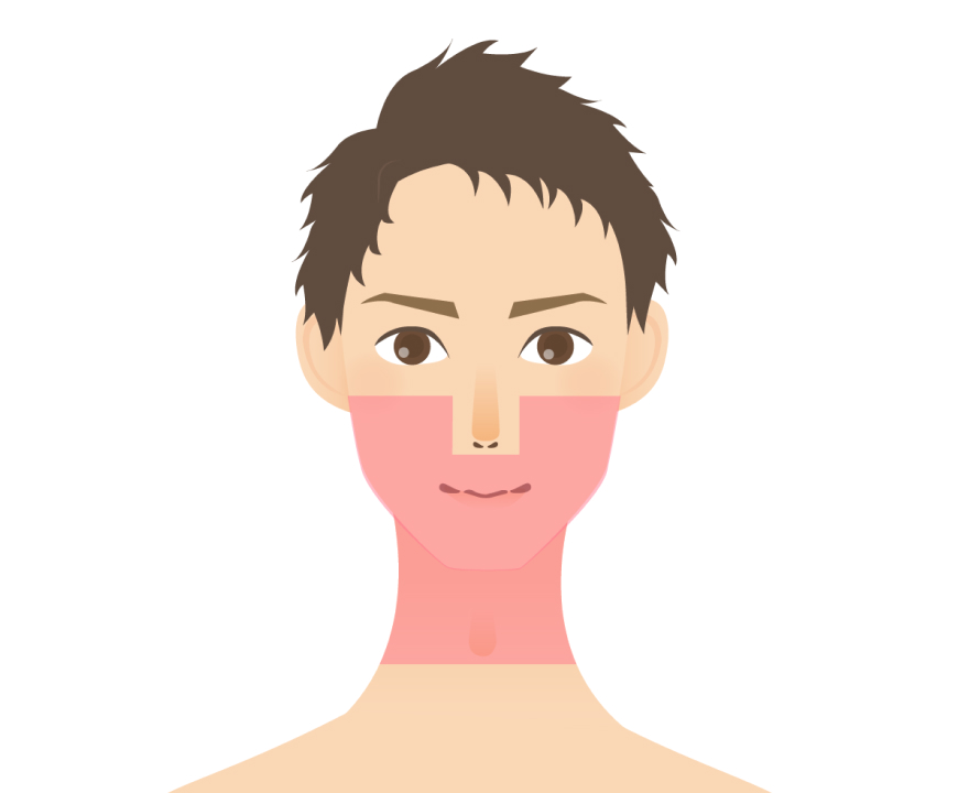 ひげ(男性)