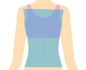 背中全体（男・女）