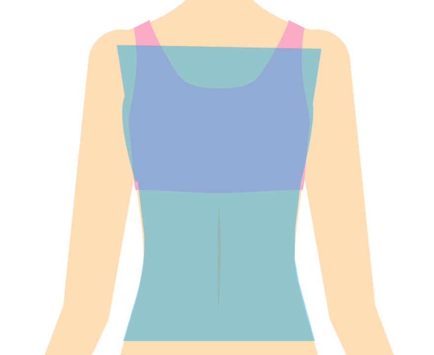 背中全体(男・女)